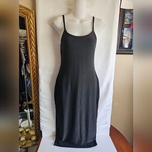 Emprada Women's Gray Midi Dress